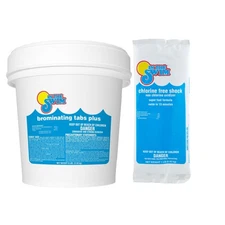 In The Swim Chlorine-Free Shock Bundle and Bromine Plus: Includes 12 x 1 Pound