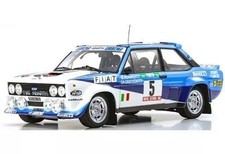 Kyosho Fiat 131 Abarth Rally 1980 Portugal 1/18 Diecast Car #5 Used