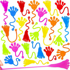 24PCS Sticky Hands Toys for Kids, Stretchy Goodie Bag Stuffers Toy for Party Fav