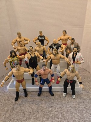 Lot Of 14 Wrestling Action Figures Jakks Pacific Ruthless Aggression Classics