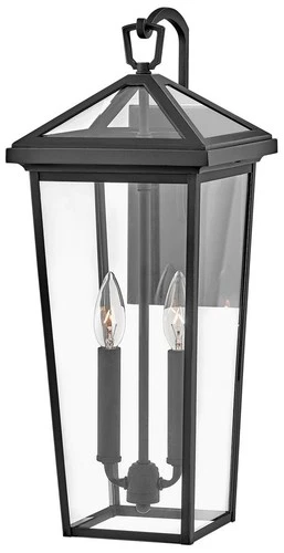 Alford Place 20"H Museum Black 2-Light Outdoor Wall Light - Picture 1 of 10