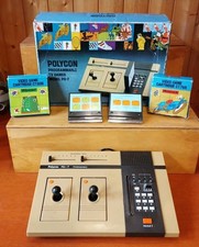Polycon PG-7 + 2 Cartucce Games - Consol videogiochi Vintage