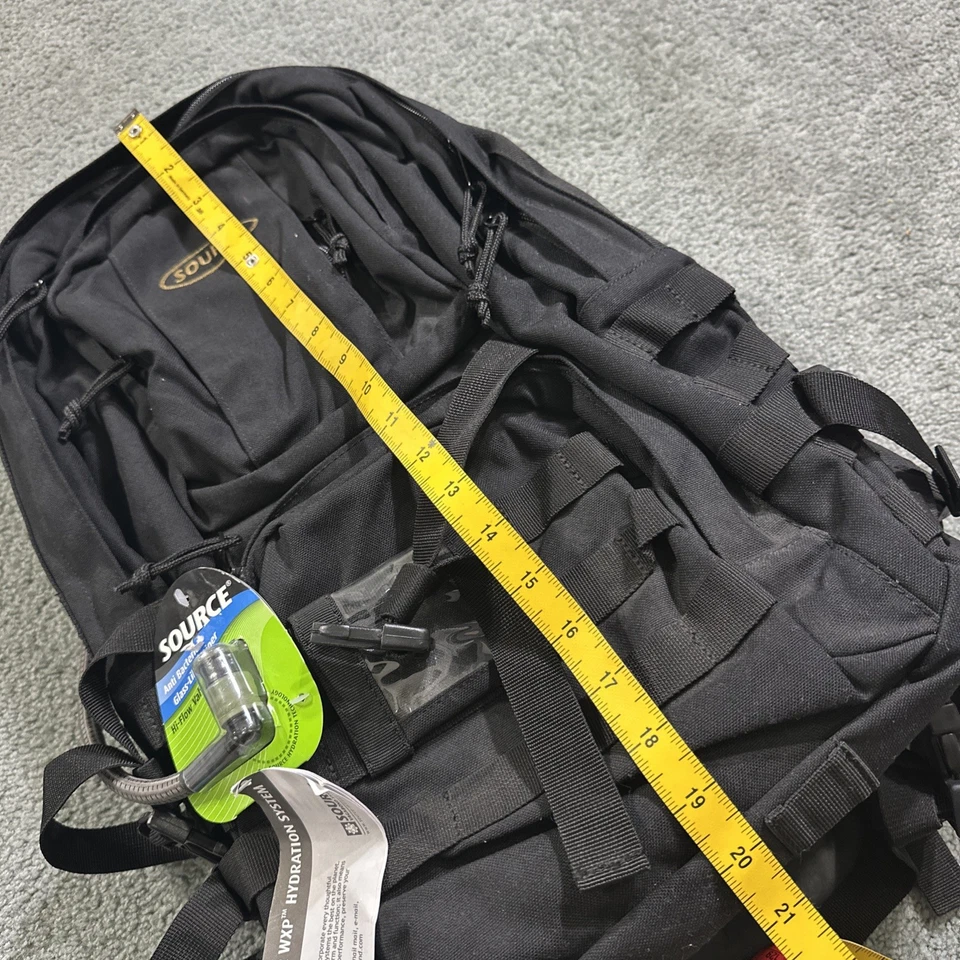 Mochila de hidratación Source Patrol 30 L negra táctica militar nueva con etiquetas Foto 4 de 4