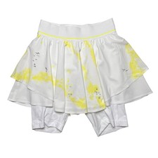 Lululemon Court Rival High-Rise Skirt Cross Court Wash Electric Lemon Size 4