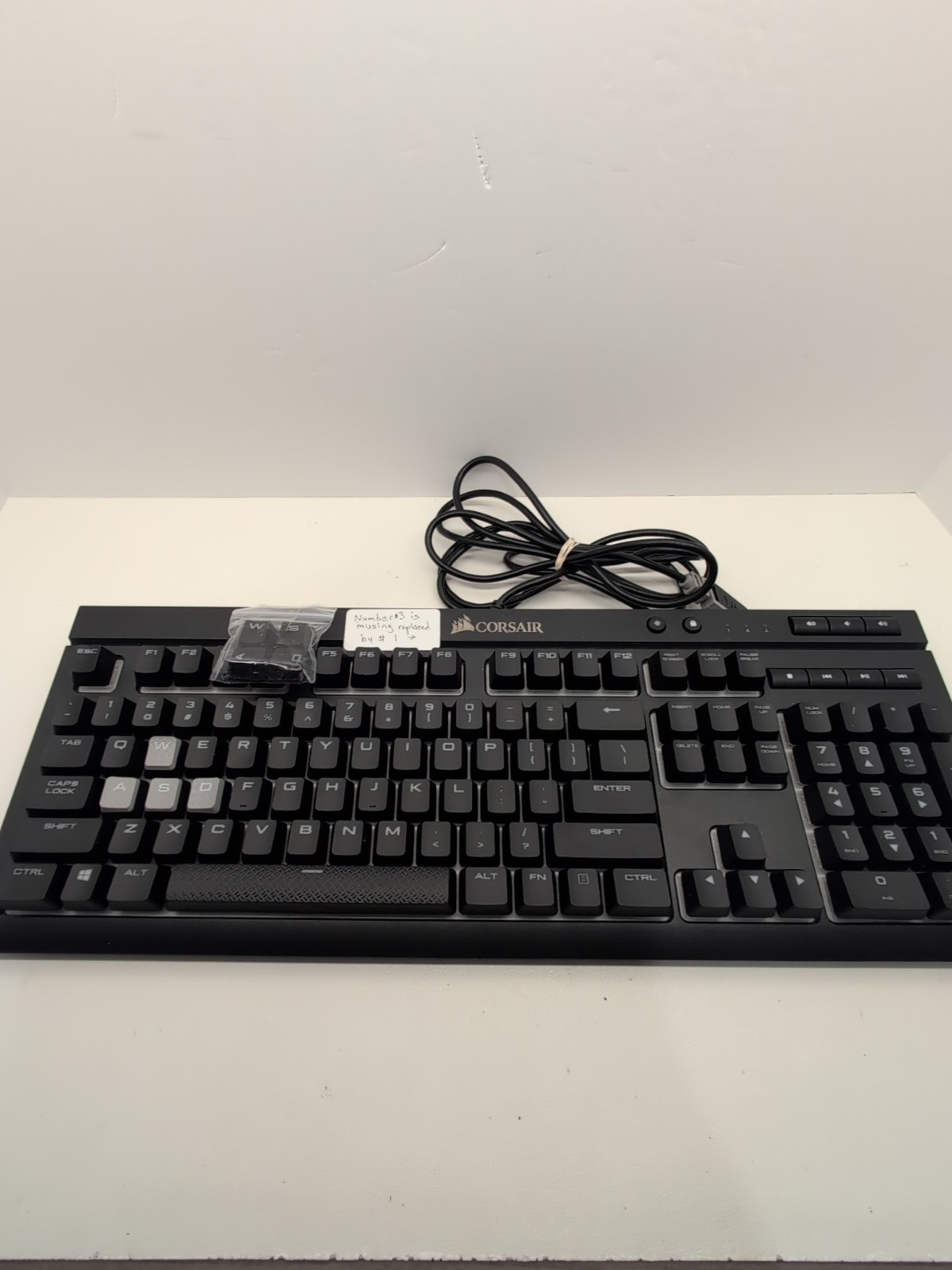 Corsair K68 RGB (CH9102010NA) Mechanical Gaming Keyboard Read desc