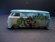 Hot Wheels Volkswagen T1 Panel Bus Super Mario World - Loose