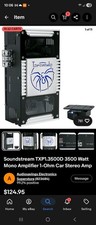 Soundstream TXP1.3500D 3500 Watt Mono Amplifier 1-Ohm Car Stereo Amp