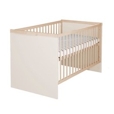 Kombi-Kinderbett 'Elva' 70x140 - Umbaubar zum Juniorbett - Cashmere