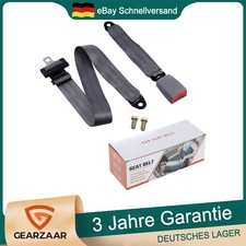 lap belt 2 point for cars trucks seat belt for buses trucks gray 130 cm