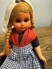 Vintage 1960s-70s Dutch Girl Doll Blonde Braids Bonnet Excellent Condition — photo 3