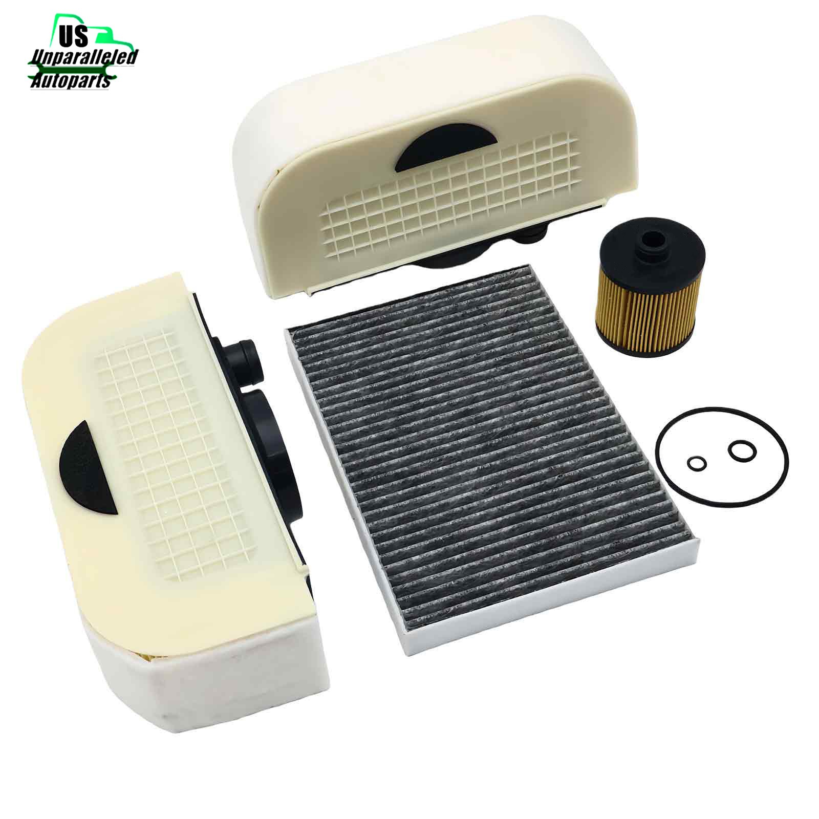 Oil Filter, Air Filter & AC Filter Kit 36A133843 For Bentley Bentayga W12 17-23
