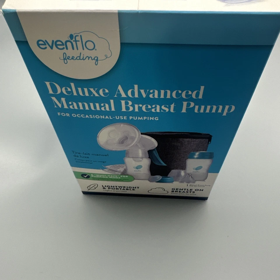 Extractor de leche manual avanzado Evenflo Deluxe modelo 4013 nuevo sellado de fábrica Foto 2 de 4