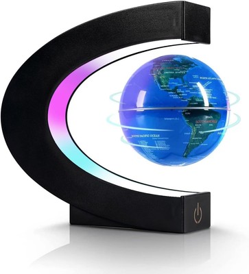 Dracarys Magnetic Levitation Floating Globe, Schwebende C Form mit LED... 