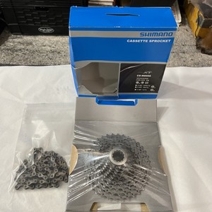 Shimano Deore XT 8 Speed Cassette,  CS-M737,  11-30, Silver, Great Shape w/chain