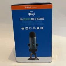 Logitech for Creators - Blue Yeti Premium Multi-Pattern USB Condenser Microphone