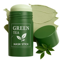 Green Tea Mask Stick   Blackhead Remover  Deep Pore Clay Cleanser, Oil Control