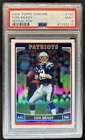 2006 Topps Chrome Tom Brady Refractor #106 Patriots PSA 9