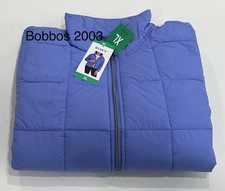 Roxy Womens Pockets Quilted Jacket, Blue, Siz...