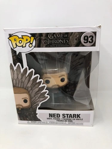 Funko POP! Television Game of Thrones Ned Stark #93 Vinyl Figure DAMAGED BOX