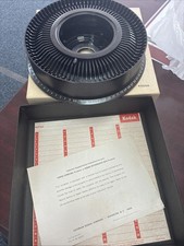 VINTAGE Eastman Kodak Carousel 80 Slide Tray, In Original Box  paperwork.