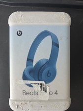 Beats Solo 4 - Wireless Bluetooth On-Ear Headphones - Slate Blue NEW SEALED 