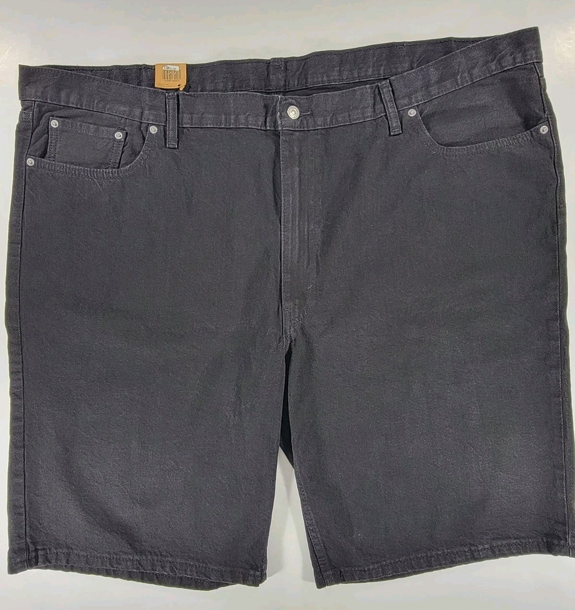 NEW Men's Levi's 469 Loose Jean Denim Shorts Big & Tall 52 Black