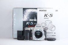 Pentax K-5 Special Edition Body in Silver with Original Box P752
