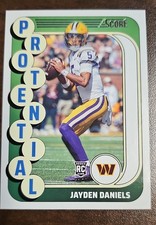 2024 Score - Nfl Draft Jayden Daniels #3 (RC)