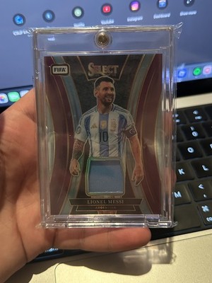 Lionel Messi 2024-25 Panini Select FIFA Memorabilia Jersey Purple /49 #SM-LM