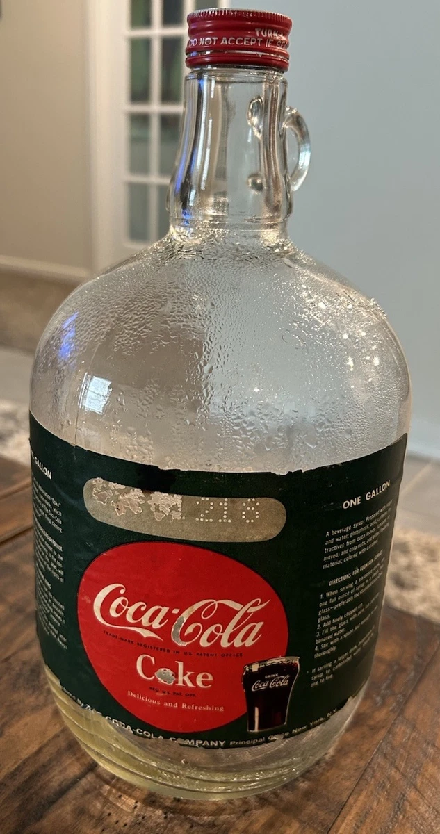 One Gallon Glass Jug In Collectible Coca-Cola Bottles for sale | eBay