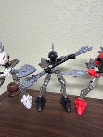 Lego Bionicle Rahkshi (8587-8592) Complete w/ Instructions + Kraata