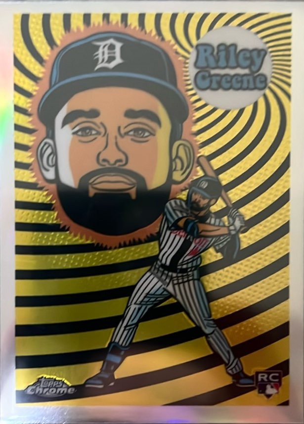 2023 Topps Chrome Ultraviolet All-Stars#UV-13 Riley Greene