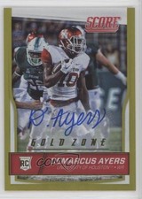 2016 Score Rookies Jumbo Gold Zone Signatures 89/99 Demarcus Ayers #440 Auto 0af