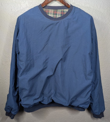 Vintage Bugle Boy Classics 90's Men's L Pullover Windbreaker Retro Bugle Boy