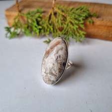 Crazy Lace Agate Gemstone Ring 925 Sterling Silver Designer Unique Ring PG6813