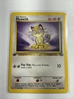 Meowth 56/64 Jungle Regular 1st Edition Pokémon Card TCG