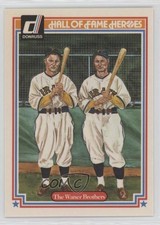 1983 Donruss Hall of Fame Heroes Paul Waner Lloyd Waner #22 HOF 1e04