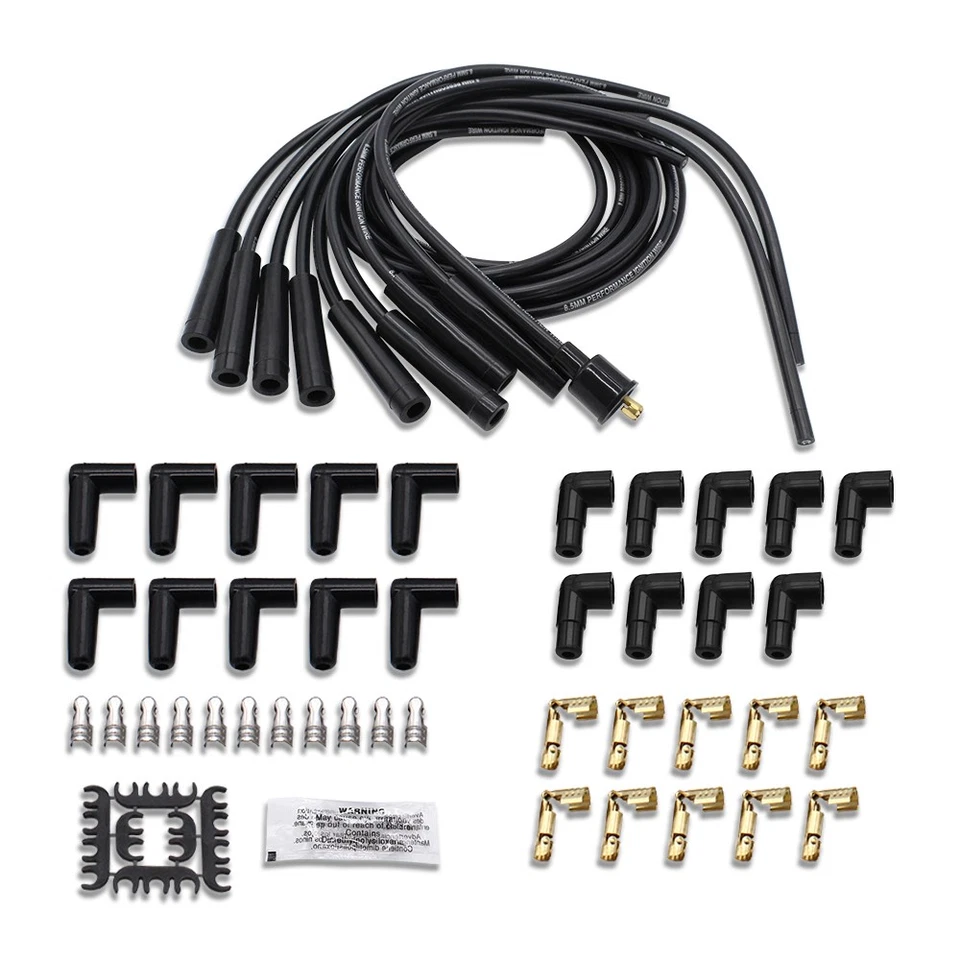 Distribuidor de ignição e fios de vela de ignição 8,5 mm para Chevy GMC 1987-1995 DST1830 - Imagem 2 de 4