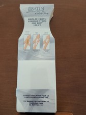 Sat n Smooth Muslin Cloth Contour Strip For Body 100 Ct