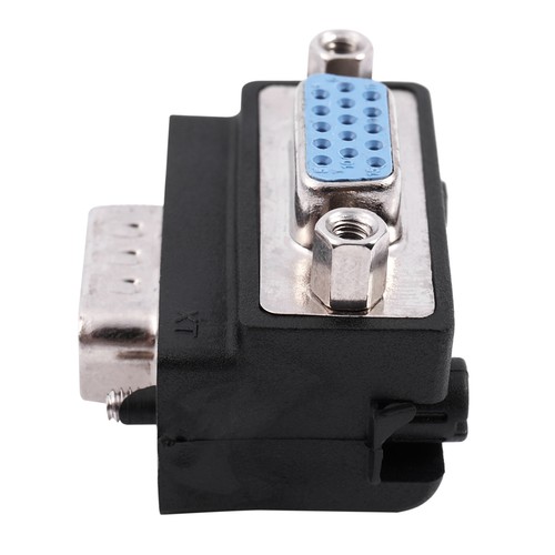 15-Pin VGA Male to Female M/F Right Angle Adapter G9N17107 - Afbeelding 9 van 9