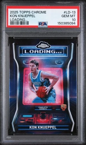 2025 Topps Chrome Kon Knueppel Base (PSA 10)