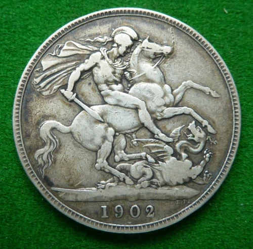 1902 Edward VII Crown — photo from the most recent tracked eBay sale