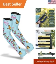 Durable Anti-Scratch Gardening Sleeves - Comfortable UPF 50+ Arm Protection