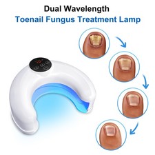 LED Therapy Device for Nail Fungus Treatment Toenails Fingernails Onychomycosis