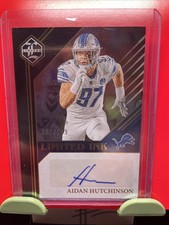2023 Panini Limited - Limited Ink Aidan Hutchinson #LI-AH /199 (AU)
