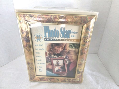 Photo Star Rotary Photo Showcase Designer Series 50 Prints Capacity Sealed Vtg