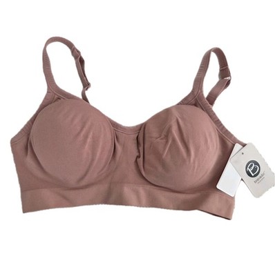 New Bravado Size Large Bra Rose Pink-Beige Sz L Clay 