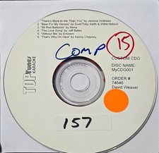 15   TOP TUNES CUSTOM KARAOKE CDG LOT MAIL