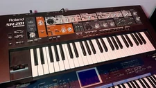 Roland SH-201 Analog Modeling Synthesizer Keyboard - READ DESCRIPTION 