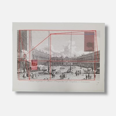 José Antonio Pérez de Vargas y Saldaña ''Arquitecturas Ilusorias II'' Wall Art